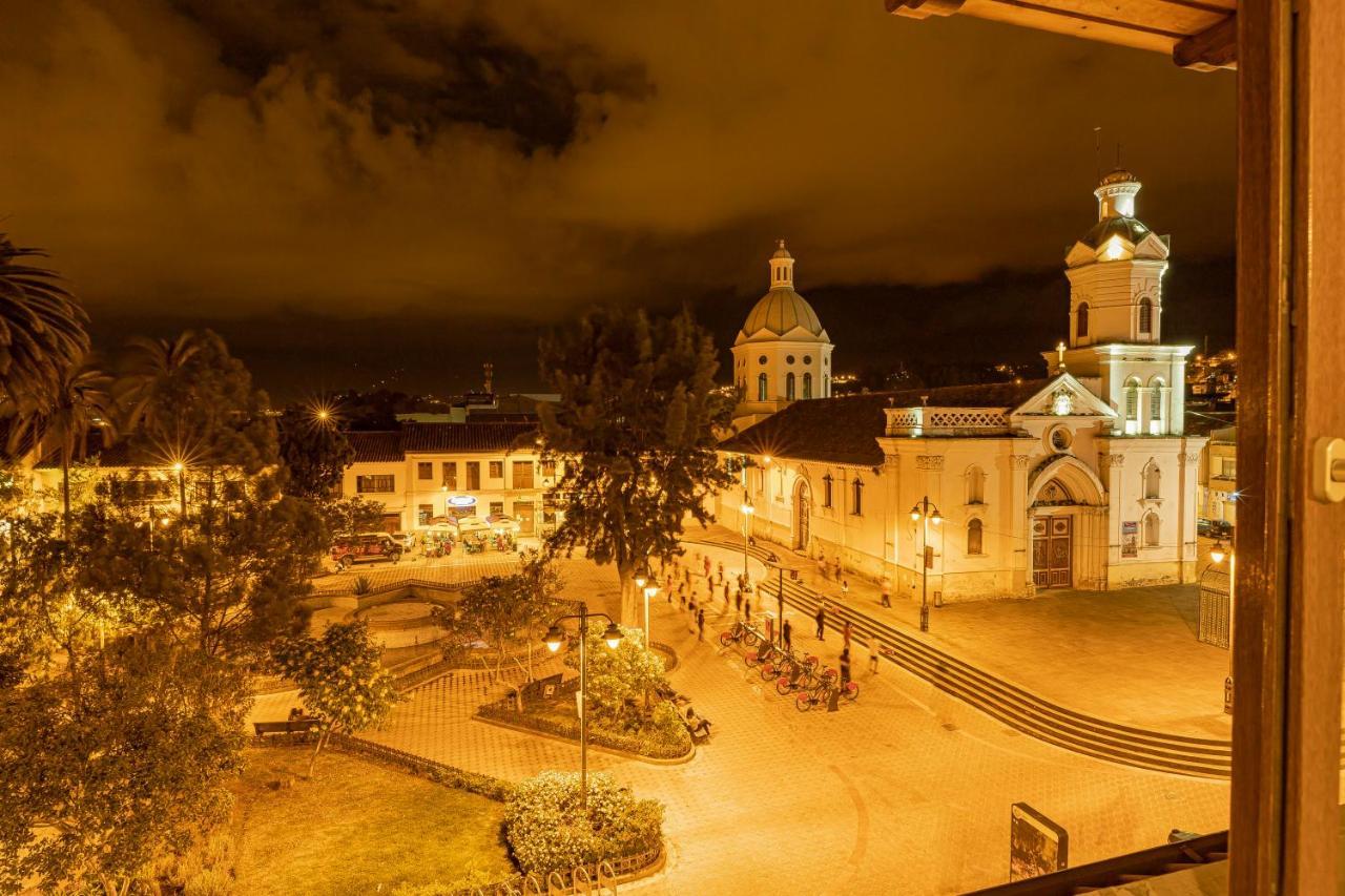 Hotel Azul De La Plaza By Chat Noir Cuenca Exterior foto